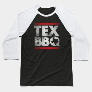 Texas BBQ Baseball T-Shirt